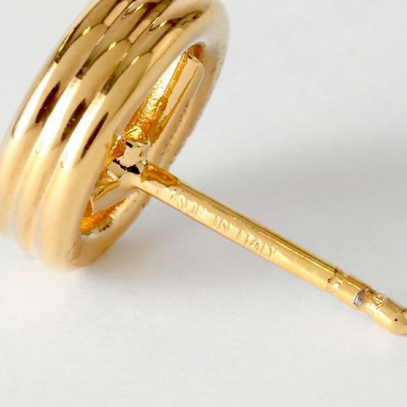 Fendi Earrings F Is Fendi Soft Togo Old - Picture 7 of 7